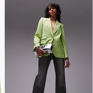 topshop slim peak lapel jacket